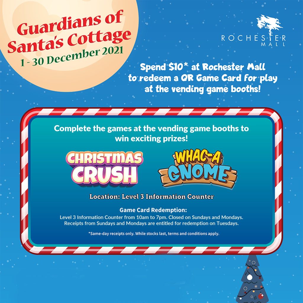 Guardians of Santa’s Cottage | Shopping Mall Singapore | Rochester Mall
